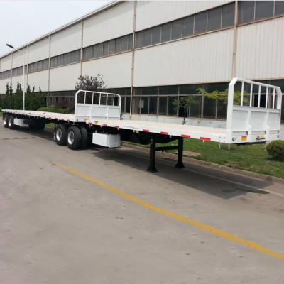 China TITAN 40ft container superlink interlink flatbed semi trailer for sale