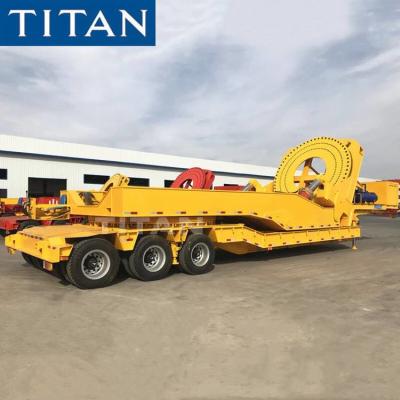 China Types of Wind Blade Windmill Turbine Tower Transporter Trailers for sale