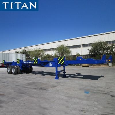 China 40ft Yard Terminal Sea Port Bomb Cart Semi Trailer for Sale for sale