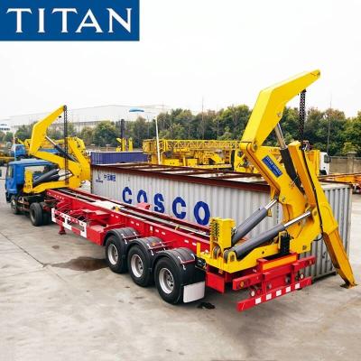 China Spot 20/40Ft Container Trailer Side Loader for Sale Near Me Manufacturer for sale