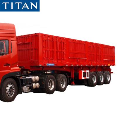 China China Truck Trailer Tipper Side Semi Tipper Trailers Supplier for sale