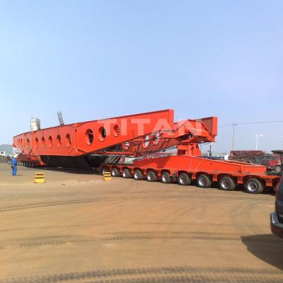 China ​ ​Hydraulic Multi Axle Trailer 200 Ton Bridge Transport Modular Trailer à venda