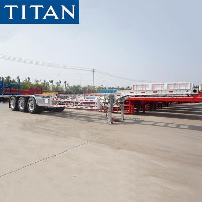 China Container Chassis - 40ft Container Transport Chassis for Sale en venta