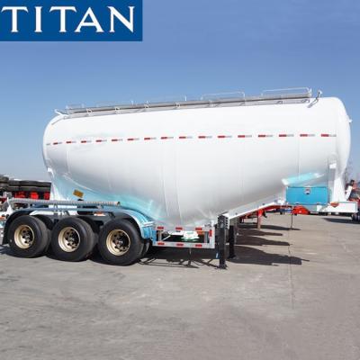 Chine 3 Axle Dry Bulk Tanker Trailer 40cbm Cement Bulker Truck Trailer Cement Bulker Truck Trailer à vendre