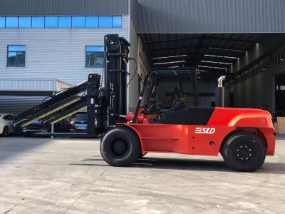 Chine 12 Tons Heavy Lift Forklift With Customized Accessories Fork Clamp Positioner Holder à vendre