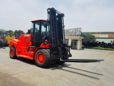 China 45-90 Degree Tilt Angle Container Forklift with Front Or Rear Wheel Steering Type for sale