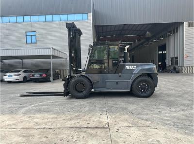 China Full Cabin 12 Ton Powerful Heavy Lift Forklift With Air Conditioner for sale