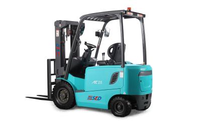 China 2.5 Ton 3000mm Electric Forklift Truck Automatic Transmission for sale