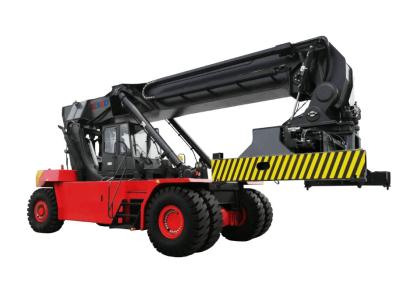 China 45000kgs Load Capacity Container Reach Stacker 71400 Kgs Service Weight en venta