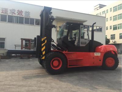 China 4m Mast FD250 25 Ton 50k Automatic Heavy Lift Forklift Truck for sale