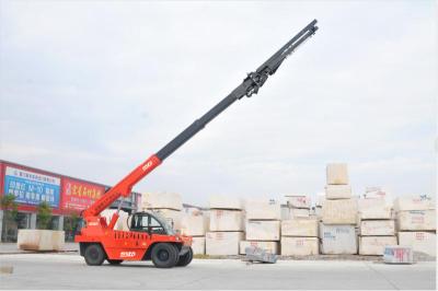 China 12t Shooting Boom Crane Handler Telehandler Telescopic Forklift for sale