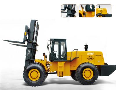 China Articulated 40k 20000kgs 20Tons Rough Terrain Forklift trucks for sale