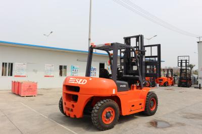 China Mitsubish ISUZU Engine 5T Counterbalance Diesel Forklift Truck for sale