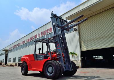 China 3000mm FD100 Material Handling 10t Diesel Forklift Truck for sale
