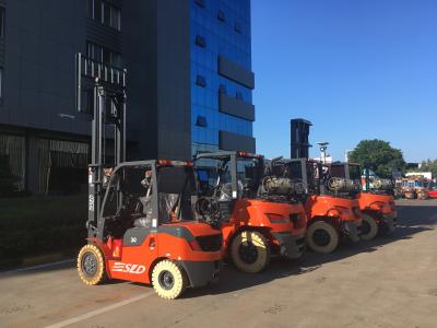 China FY70 14k 7 Tons gasoline powered forklift With EPA Engine for sale