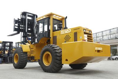 China 3000mm mast 25T  rough terrain masted forklift for Mine Sites for sale