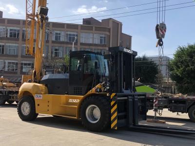 China FD300 4000mm Internal Combustion 30t Container Lifting Forklift for sale