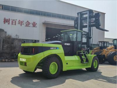 China Cummins Engine 30T Container Handling Forklift With Hydraulic Fork Positioner for sale