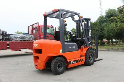 China 2 Stage/3 Stage 1070x120x40mm Fork Size 2.5tons Diesel Forklift Truck for sale