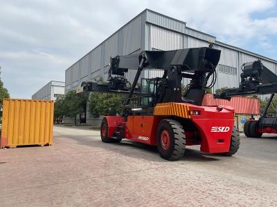 China New Container Reach Stacker With Service Weight 71400 Kgs Unload for sale
