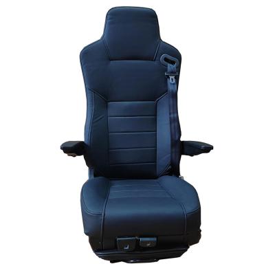 China Air Suspension Seat For Semi Truck Bus Driver Ventilation Heating Function Leather Cover for sale