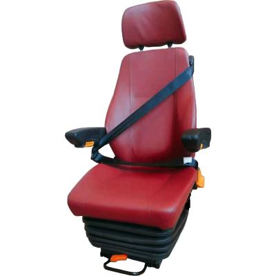 China Air Suspension Universal Coal Mining Equipment Seat With 3 Point Safety Belt for sale
