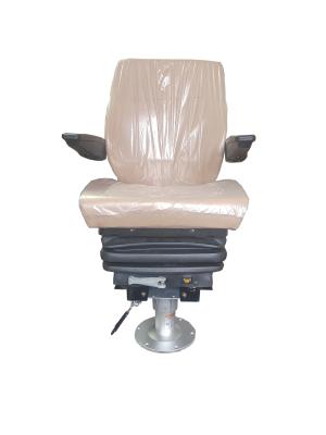 China Construction Mechanical Suspension Seat Marine Yacht Patrol Speed Boat Seat With Aluminium Pedestal Base for sale