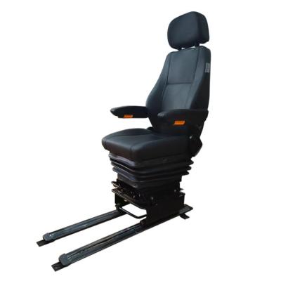 China Rotation Support Marine Boat Seat Ship Pilot Seat Captain Seat With Long Slide Rail for sale