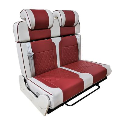 China Double Sofa Passenger Seat For Motorhome Rv Modified Car Seats for sale