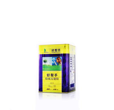 China 18L Heavy Duty Thermal Insulation Adhesive Yellow Viscous Liquid for sale
