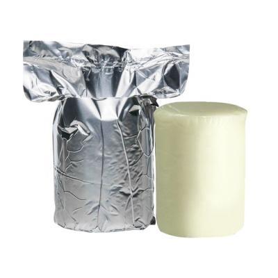 China Sólido blanco adhesivo del derretimiento de PUR del pegamento 9009-54-5 del espray caliente de la lamina en venta