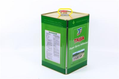 China 18L Low Odor Spray Glue Adhesive Eco Friendly Spray Adhesive 0.86~0.9 Gravity for sale