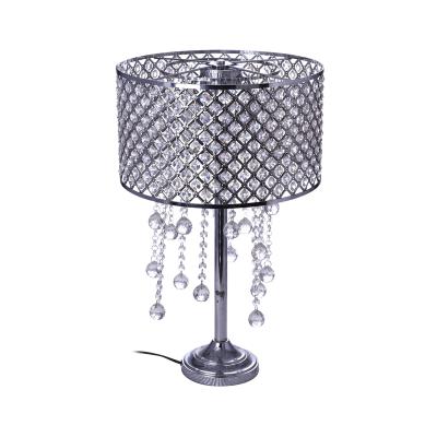 China Modern popular home decoration luxury crystal table lamp for sale