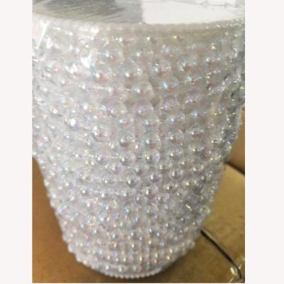 China Hotsale Contemporary Event Party Wedding Decoration 6mm Sphere Pearl Garland en venta
