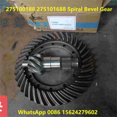 China 275100188 275101688 Spiral Bevel Gear For XCMG ZL50G ZL50GN Wheel Loader Spare Parts for sale