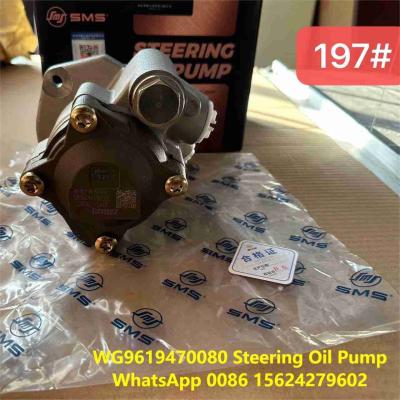 China Steering Assist Oil / Vane Pump HOWO Truck Parts WG9619470080 for sale