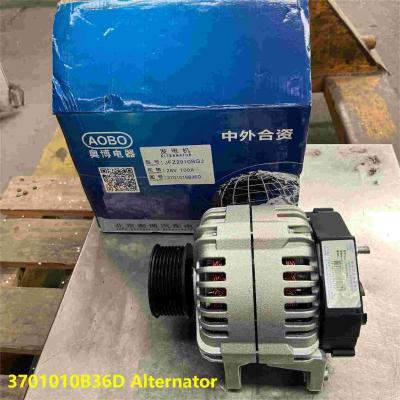 China 3701010B36D Alternator FAW Truck Parts J6 28V 100A for sale