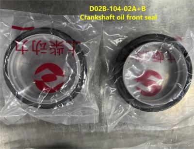 Chine D02B-104-02A+B Sceaux d'huile avant d'arbre à manivelle Sceaux d'huile de pièces détachées du chargeur à roues XCMG à vendre