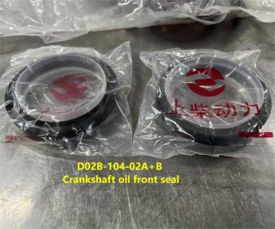 Chine D02B-104-02A+B Sceaux d'huile avant d'arbre à manivelle Sceaux d'huile de pièces détachées du chargeur à roues XCMG à vendre