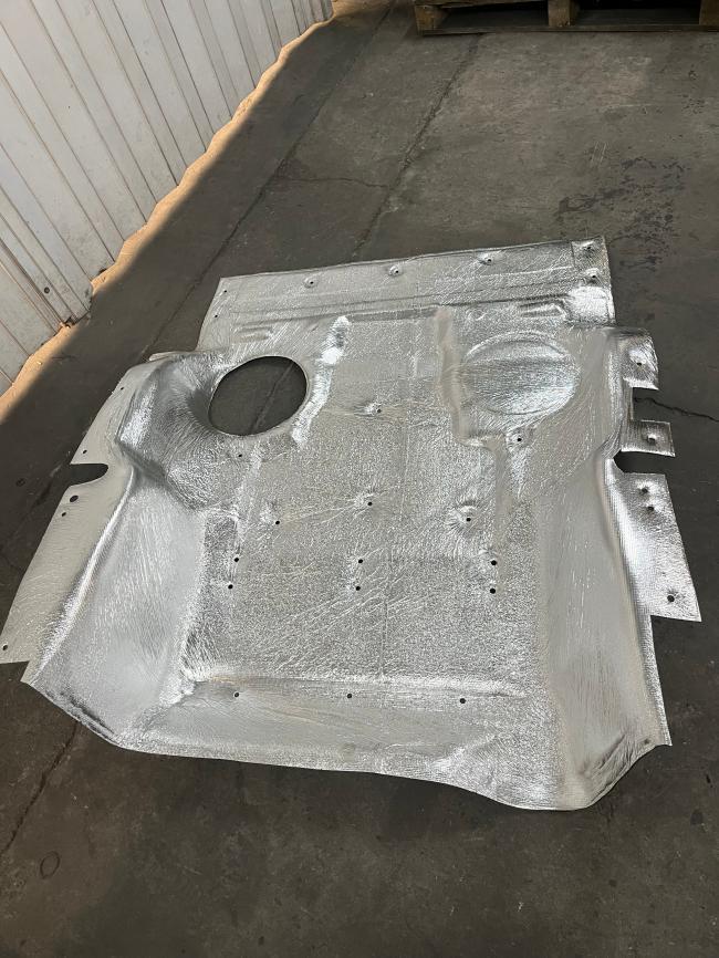 Front view of Under Hood Heat Shield DZ13241690021