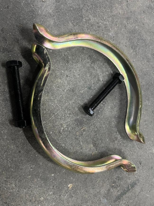 Side view of Exhaust Pipe Clamp DZ95259540004