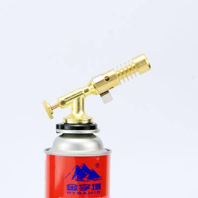 China 1300C High Temp Butane Kitchen Torch Manual Electric Ignition for sale