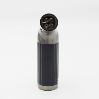 中国 シガレット 4 フレーム トーチ ライター バーナー シガー ブタン 詰め替え可能 ガス喫煙 販売のため