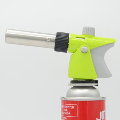 China Micro Hand Held Refillable Butane Gas Torch Adjustable Flame Blow Torch Refills for sale