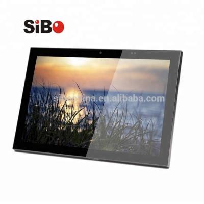 China SIBO Android 6.0 Lan RJ45 10'' POE Wall Mounted Tablet With LED Light For Meeting Room Ordering for sale