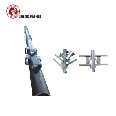 China 1.5m Q235 Galvanized Haki Construction System Saffolding Vertical Standard for sale