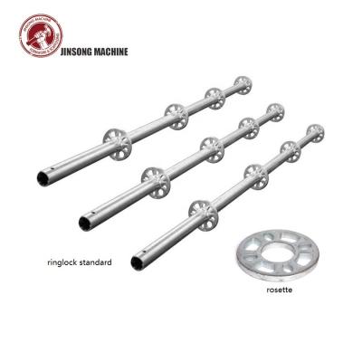 China Hot Dip Galvanized Ringlock Scaffolding Standard for sale