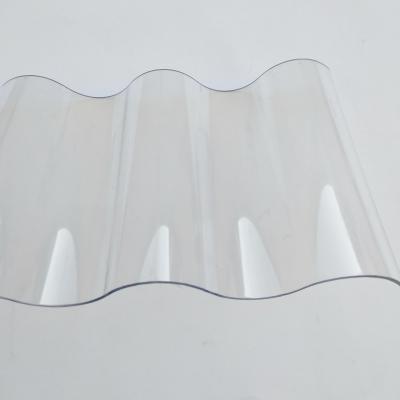 China Flexible Polycarbonate Corrugated Sheet 840mm For Roofing Building for sale