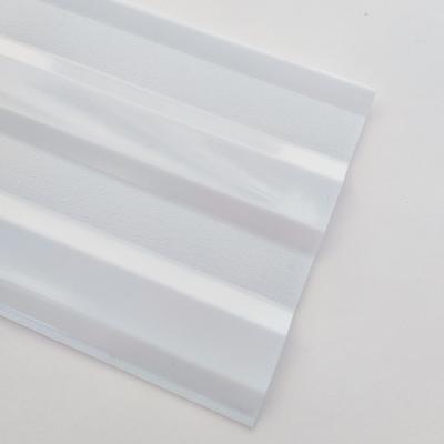 China PC Sheet Frosted Corrugated PC Sheet Mini Corrugated Polycarbonate Sheet for sale