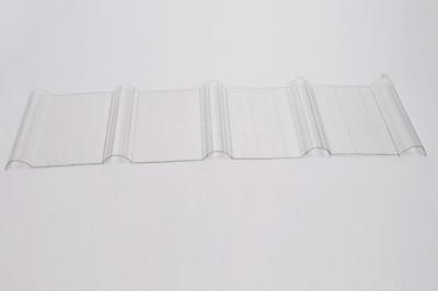 China Hochfeste, kostengünstige, 1,0 mm dicke, lichtdurchlässige Wellplatten-Dachbahn zu verkaufen